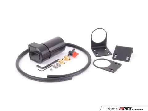 Turner Motorsport Complete Turner Baffled Oil Catch Can Kit - 6oz