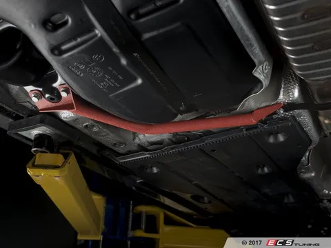 ECS Rear Chassis Brace Set - Wrinkle Red Powdercoat