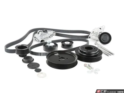 Assembled By ECS S54 Turner Motorsport Ultimate Power Pulley And Drive Belt Overhaul System