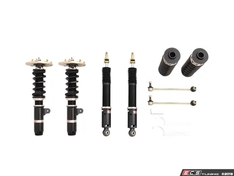 BC Racing DS Series Coilover Suspension Kit - 5-Bolt Top Mounts