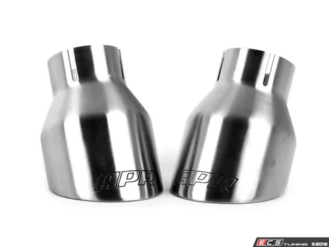 APR Double-Walled Exhaust Tips - Brushed