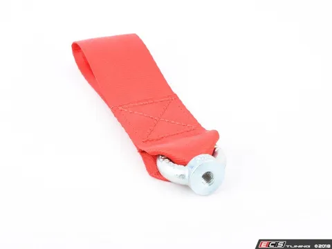 Genuine BMW Motorsport Front Tow Strap - Red