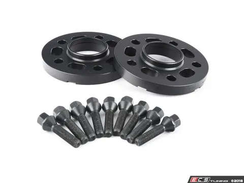 Turner Motorsport Turner Motorsport Black Wheel Spacer & Bolt Kit - 17.5mm