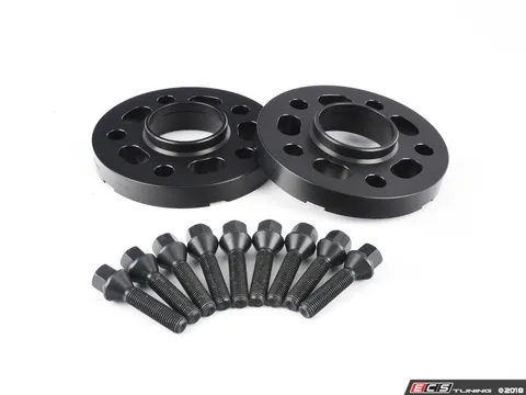 Turner Motorsport Turner Motorsport Black Wheel Spacer & Bolt Kit - 20mm