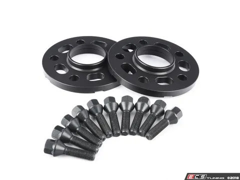 Turner Motorsport Turner Motorsport Black Wheel Spacer & Bolt Kit - 12.5mm