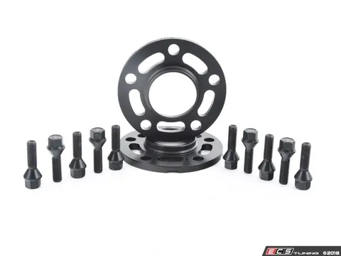 Turner Motorsport Turner Motorsport Black Wheel Spacer & Bolt Kit - 10mm