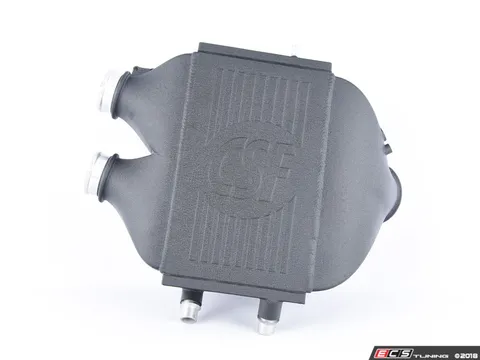 CSF Top Mount Charge-Air-Cooler - Wrinkle Black