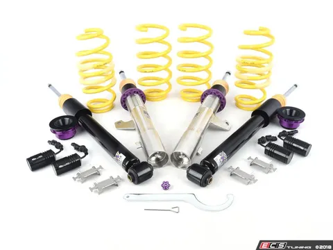 KW Suspension KW Street Comfort Coilover Kit - Adjustable Dampening
