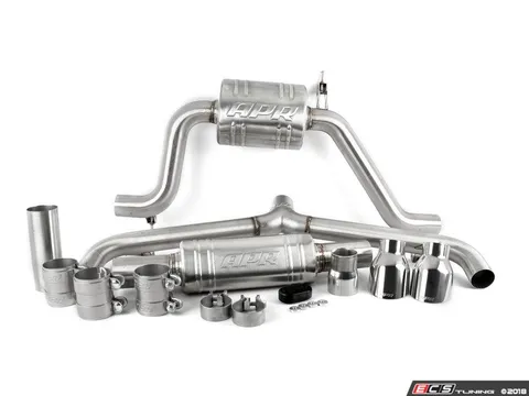 APR APR MK7 GTI Cat-Back Exhaust System - Resonated