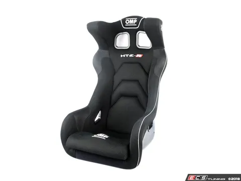 OMP HTE-R Fiberglass Racing Seat - Black