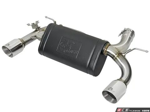 AFE AFE Mach Force-Xp Axle-Back Exhaust - Polished Tips