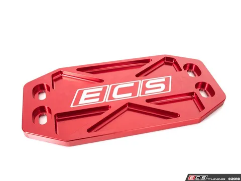 ECS Billet Tunnel Brace - Red - Audi B8/Porsche Macan