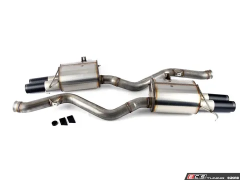 Dinan Freeflow Exhaust with Black Ceramic Tips