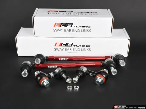 ECS Adjustable Front & Rear Sway Bar End Link Kit