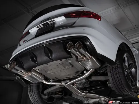 ECS Build Your Own Audi B8/8.5 S4 3.0T Valved Cat Back Exhaust System - Stainless
