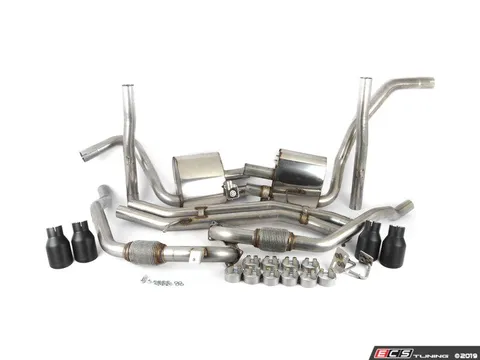Milltek Sport B9 S4/S5 Cat-Back Exhaust System - Non-Resonated (Louder)