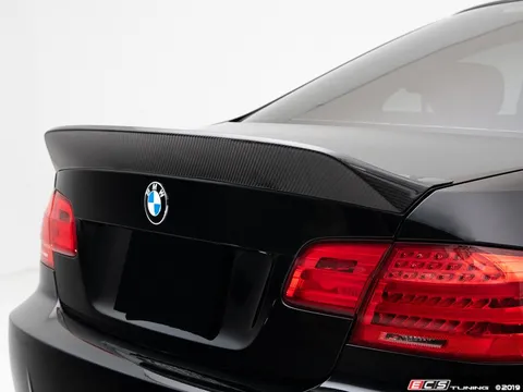Turner Motorsport E92 Turner Motorsport Carbon Fiber High Kick Rear Lip Spoiler