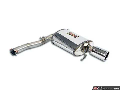 Supersprint 2.75" Cat-Back Exhaust System - Non-Resonated - With Dual Rear Mufflers