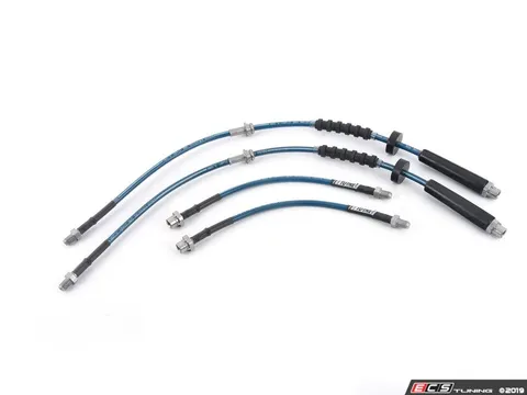 Turner Motorsport Stainless Steel Brake Lines - Complete Kit