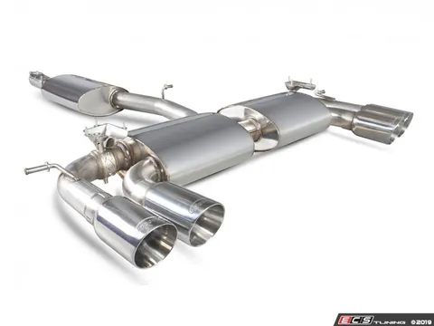 Scorpion Resonated cat-back system - Valved With Daytona twin tips