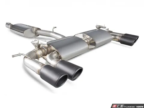 Scorpion Resonated cat-back system - Valved With Monaco Quad Ceramic tips