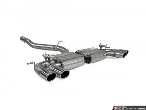 Scorpion Non-resonated cat-back system - Valved with Monaco Quad Tips