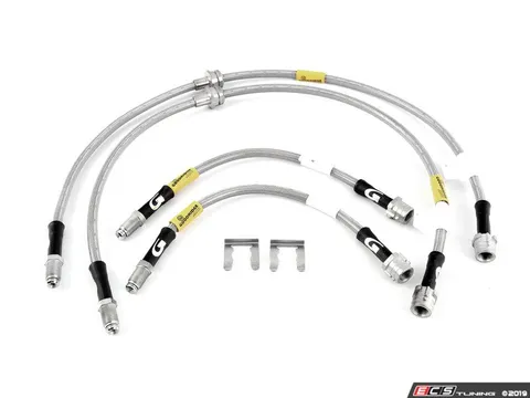 Goodridge G-Stop Stainless Steel Brake Line Kit - Front & Rear