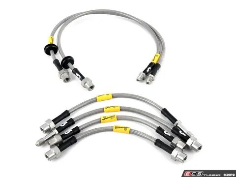 Goodridge G-Stop Stainless Steel Brake Line Kit - Front & Rear
