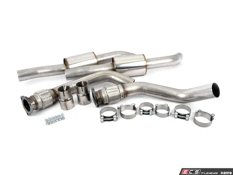 Scorpion 2.5" Performance Downpipe Set - Resonated