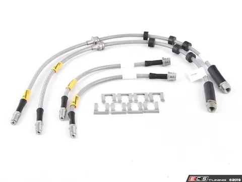 Goodridge G-Stop Stainless Steel Brake Line Kit - Front & Rear