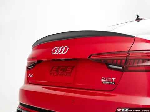 ECS Audi B9 S4/A4 Trunk Spoiler - Gloss Black