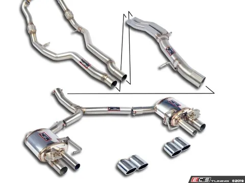 Supersprint Supersprint Cat-Back Exhaust System - Non-Resonated