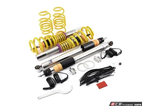 KW Suspension V3 Series Coilover Kit - With EDC Deactivation Kit