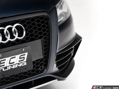 ECS Audi B8 A4/S4 Gloss Black Grille Accent Set - Pre Facelift