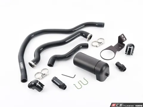 ECS Audi B9 S4/S5 3.0T Performance Baffled Oil Catch Can System