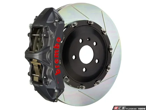 Brembo Brembo GT-S Performance Front Big Brake Kit W/ Black Calipers - Slotted Rotors (380x34mm) - F80 M3, F82/83 M4