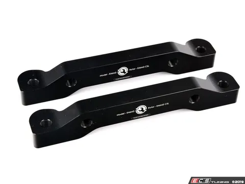 Reboot Engineering BMW 135i Brembo Caliper Brackets (E46 M3 CSL Rotor)