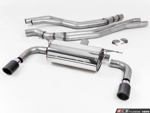 Milltek Sport Performance Race Cat Back - Carbon Tips