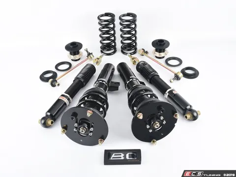 BC Racing BR Series Coilover Suspension Kit - 3-Bolt Top Mounts