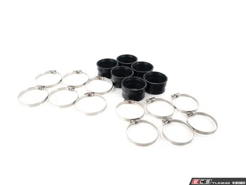 Turner Motorsport S54 Silicone Throttle Body Boot Set - With Clamps