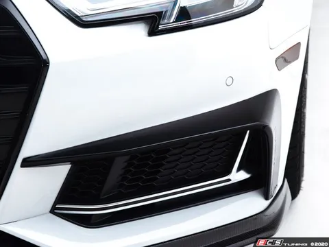 ECS Audi B9 A4 S-Line / S4 Grille Accent Set - Gloss Black