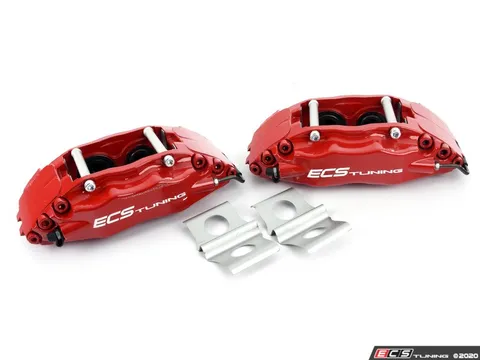 ECS Build Your Own Stage 3 Front Big Brake Kit - 2-Piece Cross-Drilled & Slotted Rotors (352x32)