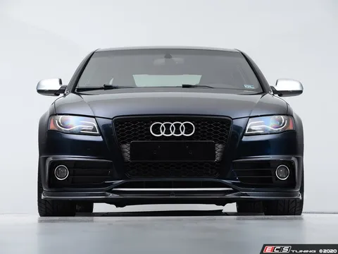 ECS Audi B8 S4 / A4 S-Line Pre-Facelift Front Lip - Gloss Black