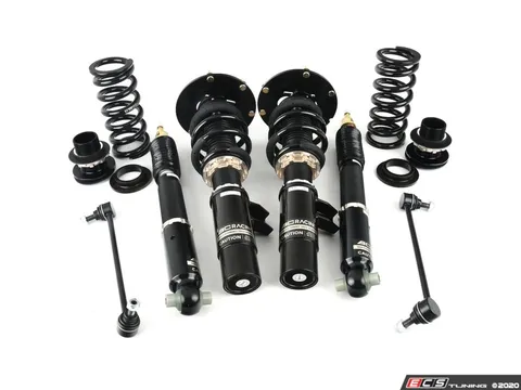 BC Racing BR Series Coilover Suspension Kit - 5-Bolt Top Mounts
