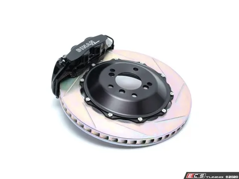 Dinan Dinan Front Big Brake Kit by Brembo - Black, Slotted