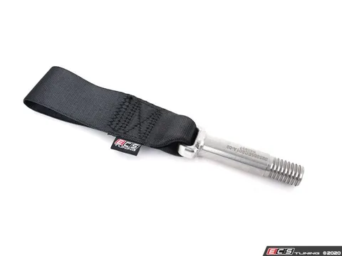 ECS MK7 Race Tow Strap - Black