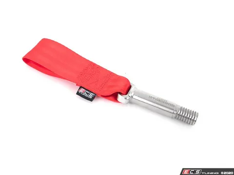 ECS MK7 Race Tow Strap - Flame Red