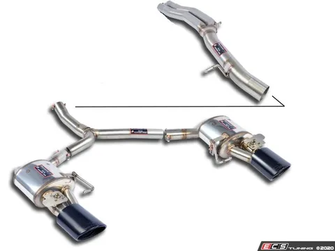 Supersprint Supersprint Cat-Back Valved Exhaust System - Non-Resonated