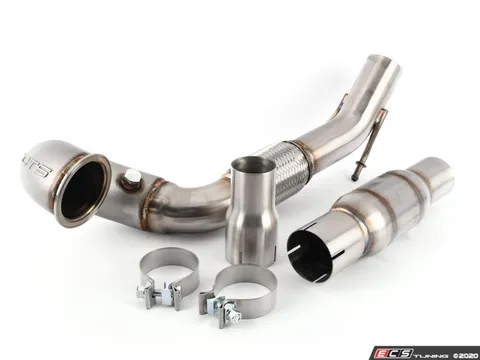 CTS 3.5" High Flow Downpipe