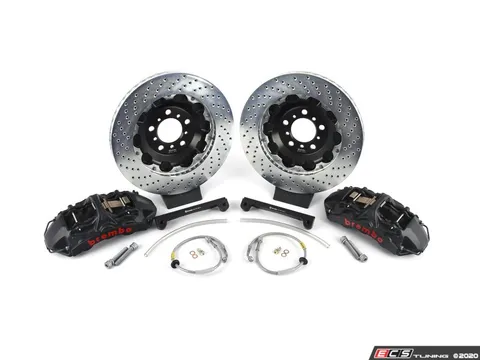 Brembo E9X M3 Brembo GT-S Front Big Brake Kit - 380mm Cross Drilled